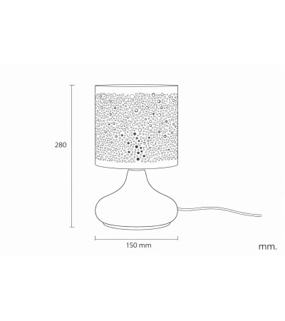 Lampe à Poser Métal Harish - 118774 - vue 10