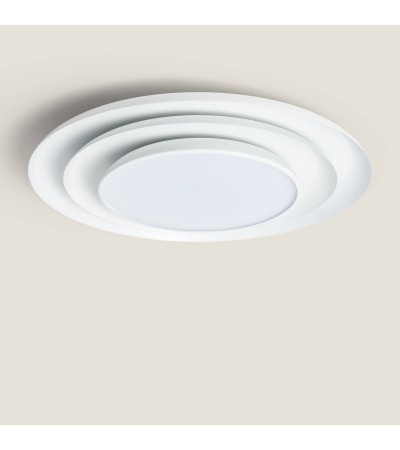 Plafonnier LED Rond Métal 30W Ø500 mm CCT Sélectionnable Telmor