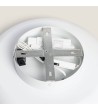 Plafonnier LED 20W Rond Métal Ø300 mm CCT Sélectionnable Telmor - 118784 - vue 8