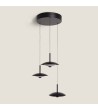 Suspension LED 24W Métal CCT Sélectionnable Shirak 3 Spots - 118819 - vue 5