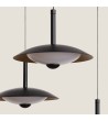 Suspension LED 24W Métal CCT Sélectionnable Shirak 3 Spots - 118819 - vue 8
