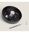 Suspension LED 24W Métal CCT Sélectionnable Shirak 3 Spots - 118819 - vue 9