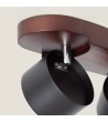 Lampe Murale LED 10W Métal CCT Sélectionnable Cundra 2 Spots - 118839 - vue 8