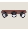 Lampe Murale LED 15W Métal CCT Sélectionnable Cundra 3 Spots - 118844 - vue 8