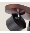 Lampe Murale LED 15W Métal CCT Sélectionnable Cundra 3 Spots - 118844 - vue 9