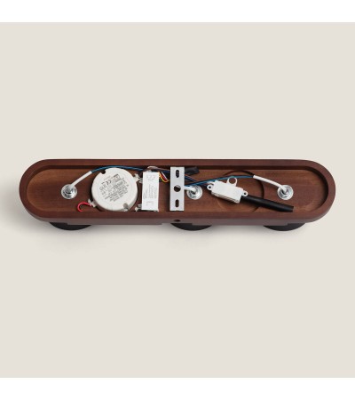 Lampe Murale LED 15W Métal CCT Sélectionnable Cundra 3 Spots - 118844 - vue 10