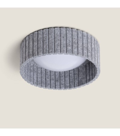 Plafonnier LED 9W Rond Feutre Ø300 mm CCT Sélectionnable