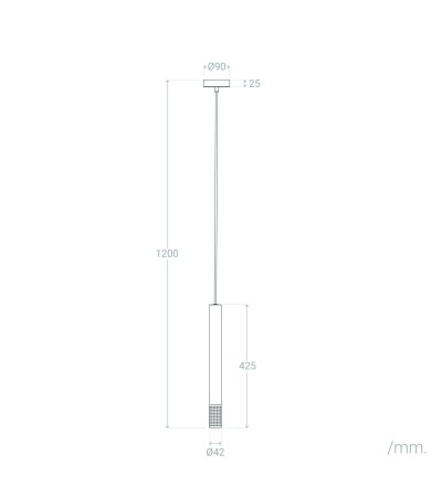 Suspension Ciment Dinska - 118879 - vue 3