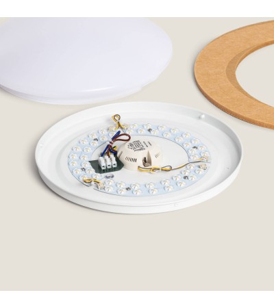 Plafonnier LED 18W Rond Feutre Ø460 mm CCT Sélectionnable Lezhan - 118964 - vue 7