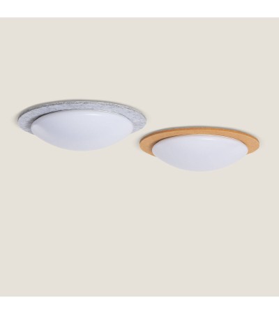 Plafonnier LED 18W Rond Feutre Ø460 mm CCT Sélectionnable Lezhan - 118964 - vue 10