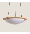 Suspension LED 18W Feutre CCT Sélectionnable Lezhan - 118969 - vue 2