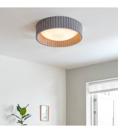 Plafonnier LED 18W Rond Feutre Ø400 mm CCT Sélectionnable Kaptyn