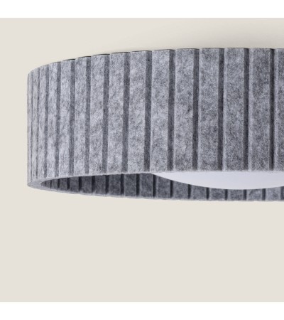 Plafonnier LED 18W Rond Feutre Ø400 mm CCT Sélectionnable Kaptyn - 119049 - vue 8