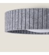 Plafonnier LED 18W Rond Feutre Ø400 mm CCT Sélectionnable Kaptyn - 119049 - vue 8