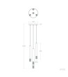 Suspension Ciment Dinska 4 Spots - 119059 - vue 3
