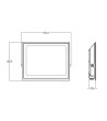 Projecteur LED 70W 120lm/W IP65 S3 - 119077 - vue 8