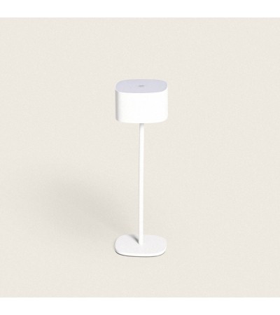 Lampe à Poser LED 2W Portable avec Batterie USB Rechargeable Métal Mounka Square - 119216 - vue 3