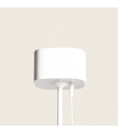 Lampe à Poser LED 2W Portable avec Batterie USB Rechargeable Métal Mounka Square - 119216 - vue 5