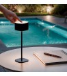 Lampe à Poser LED 2W Portable avec Batterie USB Rechargeable Métal Mounka Square - 119216 - vue 11