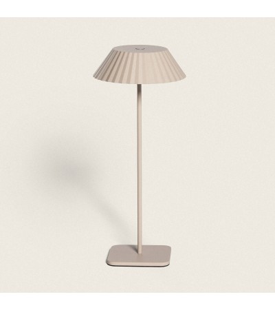 Lampe à Poser LED Portable Extérieur avec Batterie USB Rechargeable Métal Hoima - 119221 - vue 2