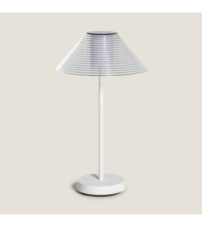 Lampe à Poser LED Portable Extérieure avec Batterie USB Rechargeable Métal Katuma - 119236 - vue 8