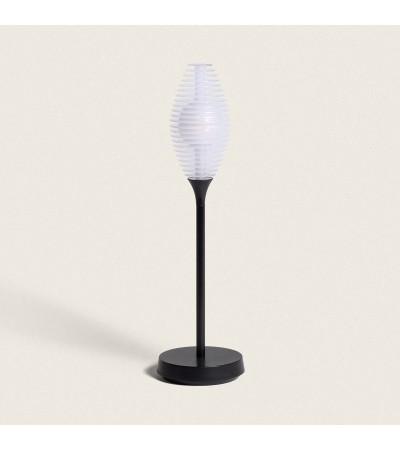 Lampe à Poser LED Portable Extérieure avec Batterie USB Rechargeable Métal Dukuza - 119246 - vue 3