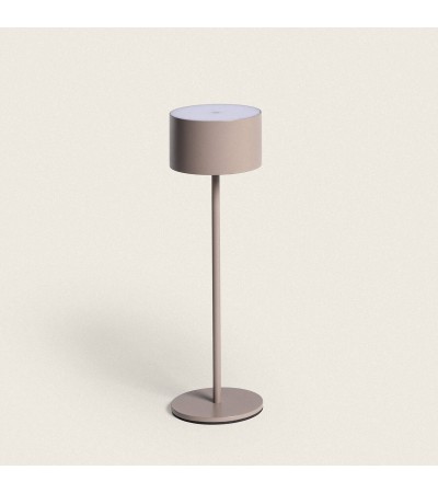 Lampe à Poser LED 2W Portable avec Batterie USB Rechargeable Métal Mounka Round. - 119281 - vue 3