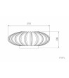 Applique Murale Aluminium Ronith ILUZZIA - 119476 - vue 10