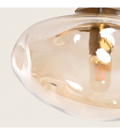 Plafonnier Métal et Verre Halych - 120041 - vue 4
