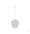 Suspension Métal et Verre Oradea - 120231 - vue 7