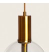 Suspension LED 5W Métal et Verre Ludvika - 120236 - vue 4