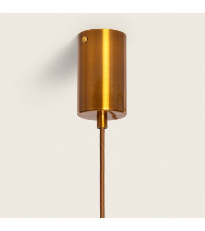 Suspension LED 5W Métal et Verre Ludvika - 120236 - vue 6