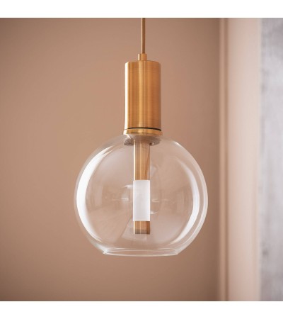 Suspension LED 5W Métal et Verre Ludvika - 120236 - vue 8