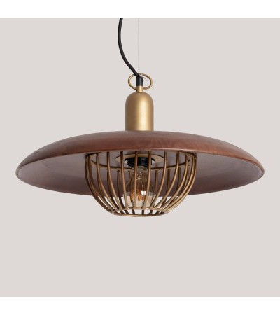 Suspension Métal et Bois Alika - 120361 - vue 3