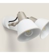 Lampe Murale Salle de Bain Métal 2 Spots Birzay - 120606 - vue 6