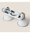 Lampe Murale Salle de Bain Métal 2 Spots Birzay - 120606 - vue 9