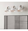 Lampe Murale Salle de Bain Métal 3 Spots Birzay - 120611 - vue 10