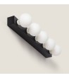 Lampe Murale Salle de Bain Métal 5 Spots Aizkra - 120616 - vue 1