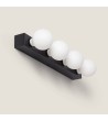 Lampe Murale Salle de Bain Métal 4 Spots Aizkra - 120621 - vue 4