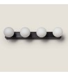Lampe Murale Salle de Bain Métal 4 Spots Aizkra - 120621 - vue 7