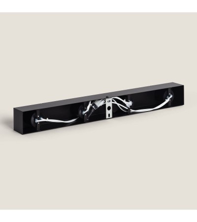 Lampe Murale Salle de Bain Métal 4 Spots Aizkra - 120621 - vue 10