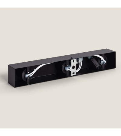 Lampe Murale Salle de Bain Métal 3 Spots Aizkra - 120626 - vue 10