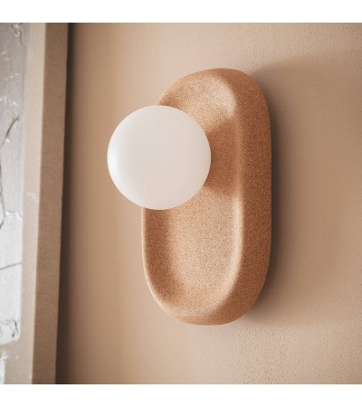 Lampe Murale Métal et Liège Leshna - 120656 - vue 8