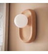 Lampe Murale Métal et Liège Leshna - 120656 - vue 8