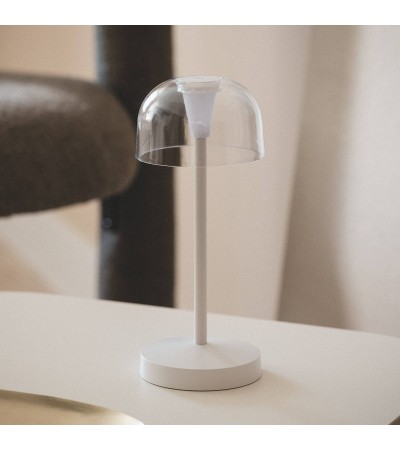 Lampe à Poser LED Portable pour Extérieur Métal avec Batterie Rechargeable Lendora