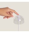 Lampe à Poser LED Portable pour Extérieur Métal avec Batterie Rechargeable Lendora - 120951 - vue 4