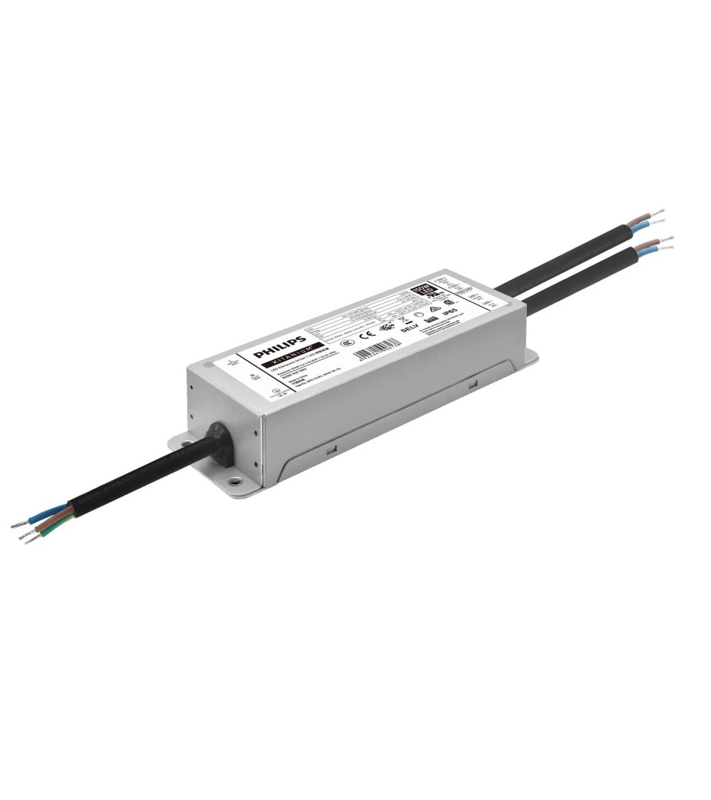Driver Xitanium PHILIPS Dimmable Sortie 1-10V 23-50V DC 2.2-5.1AW 150W - 121831 - vue 1