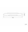 Plafonnier LED 36W Rond Ø450 mm Kate - 122021 - vue 6