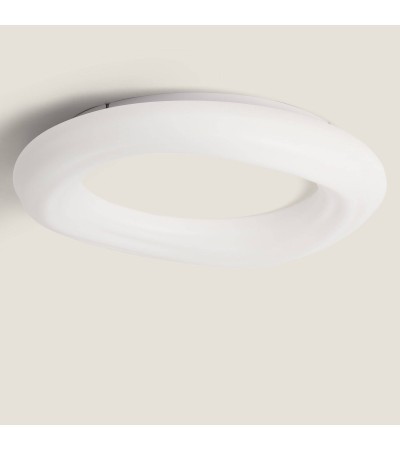 Plafonnier LED 48W Rond Métal Ø550 mm Kate