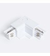 Connecteur “Left Side” Tipe L pour Rail Triphasé Encastré Aluminium - 122931 - vue 3
